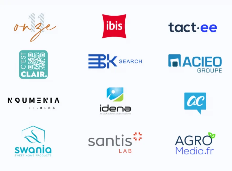 logos des clients - réalisations 1
